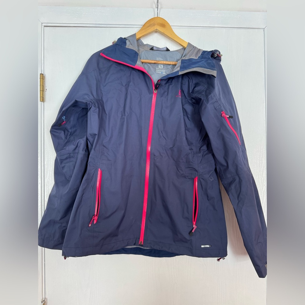 Salomon Hard Shell Rain Jacket Women’s Size L